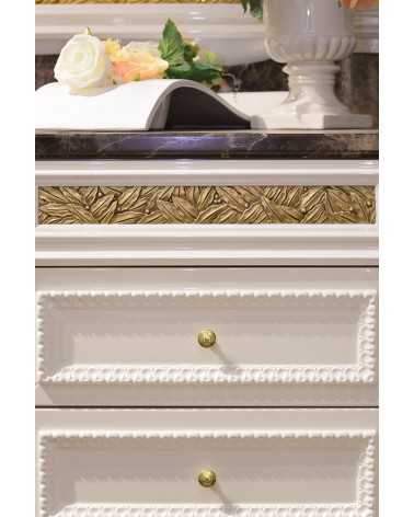 Bouton de meuble en verre ASTER -  poignée design