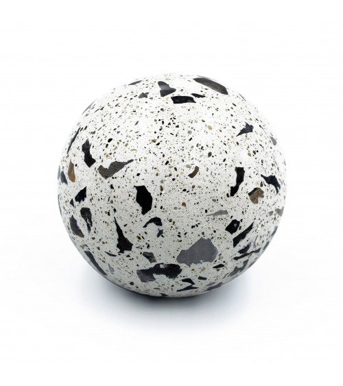 Bouton de meuble en ciment - Urbi & Orbi Demenico Rocks Sphère -  poignée design