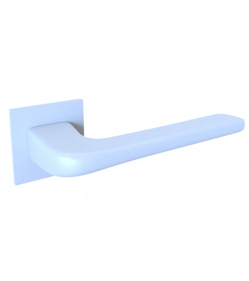 Poignée de porte blanche Solo -  poignée design