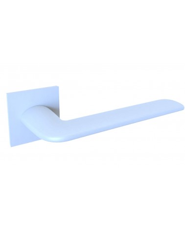 Poignée de Porte blanche Line Stinger Carrée