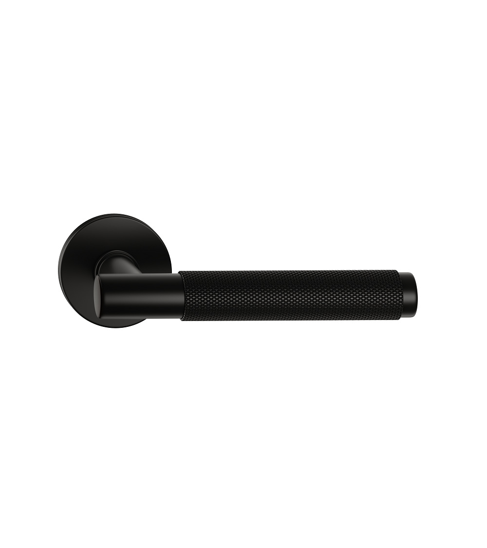 Poignée de porte noire Time Slim poignée design