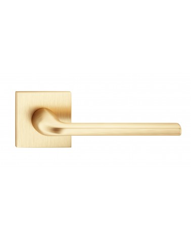 Poignée de porte or mat Scandi slim poignée design vue de face