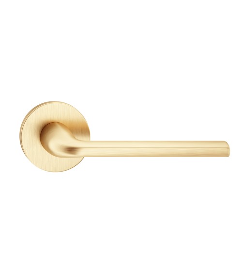 Poignée de porte or poli Scandi slim quincaillerie design