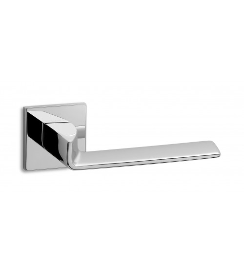 Poignée de porte Chrome Satiné ENTO EDGE SQ -  poignée design