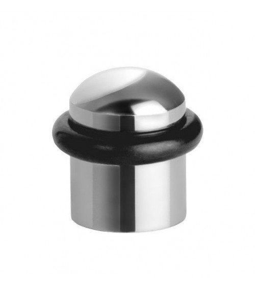 Butée de porte chrome poli TUPAI 115 quincaillerie design