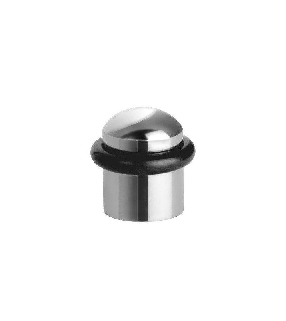 Butée de porte chrome poli TUPAI 115 quincaillerie design