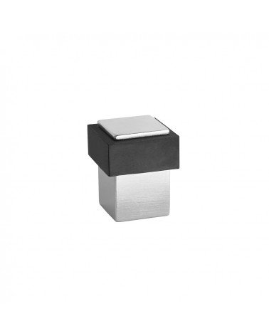 Butée de porte chrome brossé TUPAI 2617 quincaillerie design