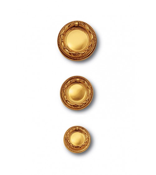 Bouton de meuble rond en laiton Salice Paolo - 024B -  poignée design