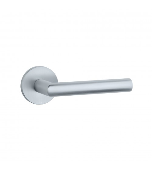 Poignée de porte chrome satiné YUZA poignée design