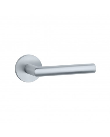 Poignée de porte chrome satiné YUZA poignée design
