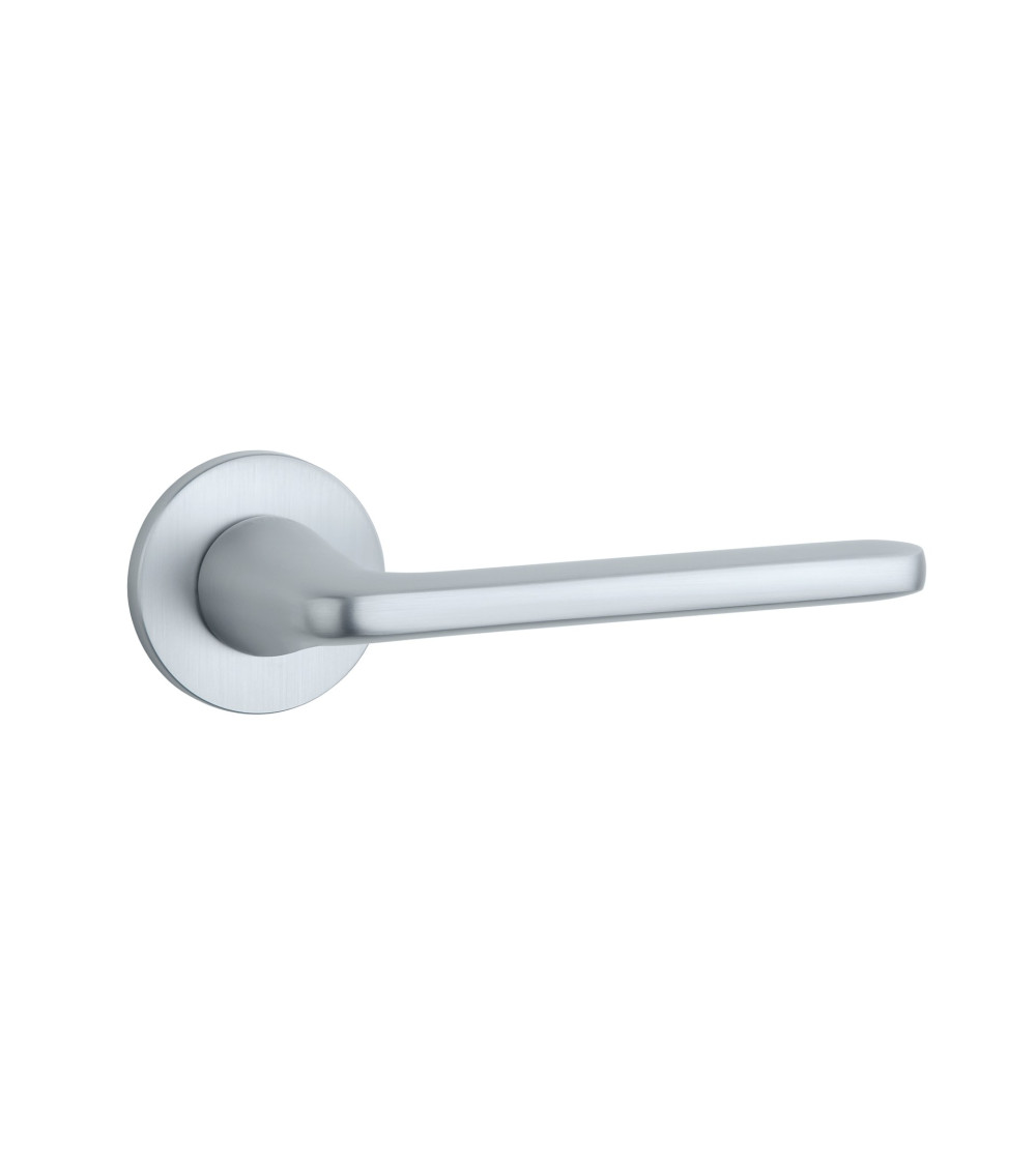 Poignée de porte chrome satiné UTA poignée design