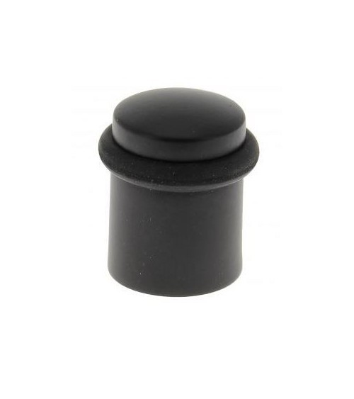 Butée de porte noire en zamak à visser - model 822 -  poignée design