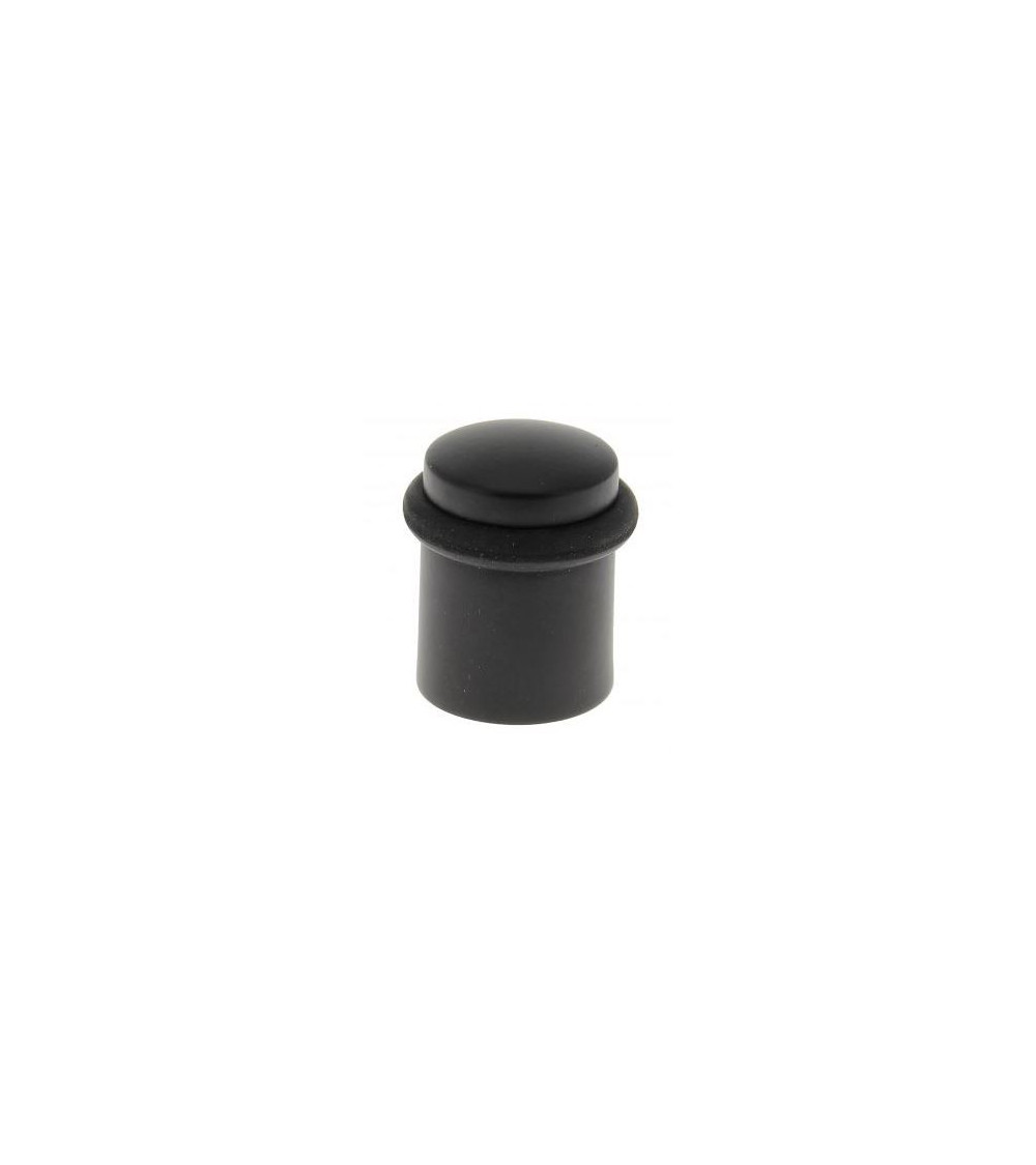 Butée de porte noire en zamak à visser - model 822 -  poignée design