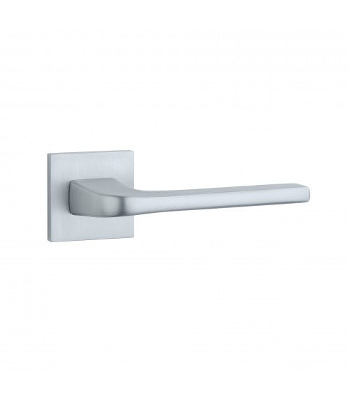 Poignée de porte chrome satiné NAKA poignée design