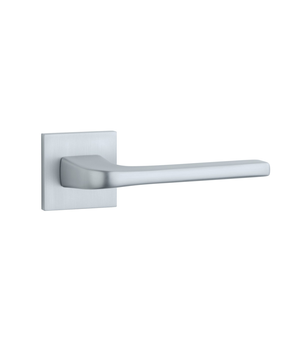 Poignée de porte chrome satiné NAKA poignée design