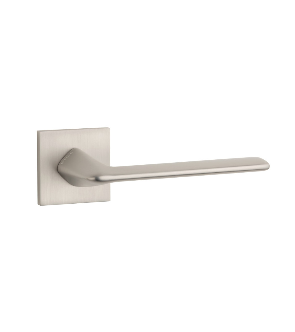Poignée de porte nickel brossé TOBA poignée design