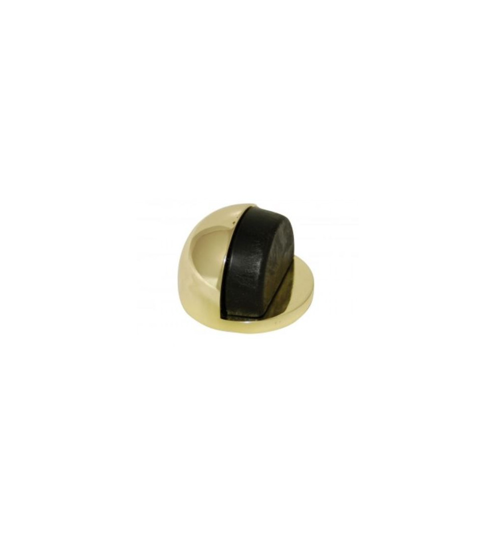 Butée de porte à visser en demi lune -  quincaillerie design couleur  e