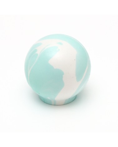 Bouton de meuble en bois de hêtre Aqua poignée design