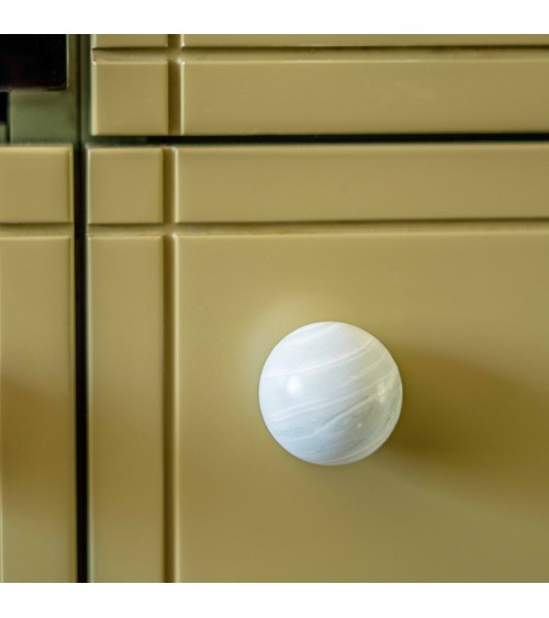 Bouton de meuble en bois de hêtre Mistel poignée design