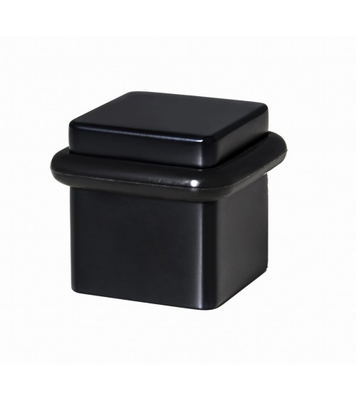 Butée de porte noire QUBIK