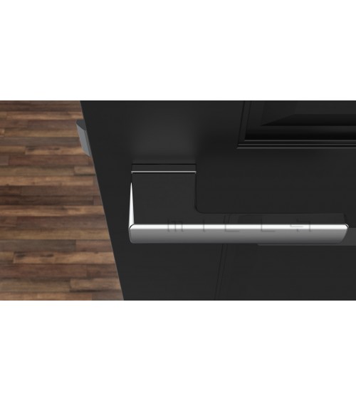Poignée de porte chrome poli BRISA poignée design
