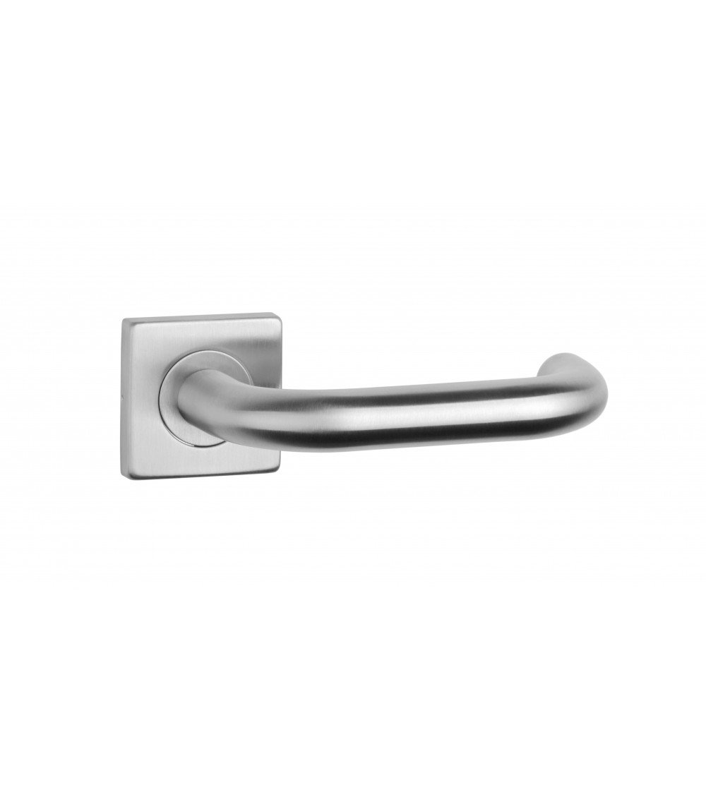 Poignée de porte couleur inox KVADRAT 1704 poignée design