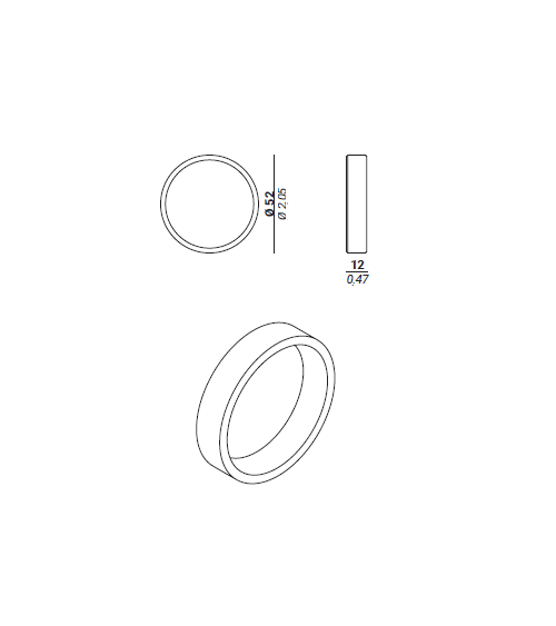 Poignée pour porte en verre -  poignée design