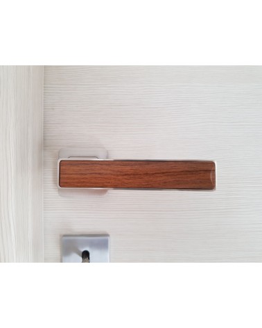 Poignée de porte aspect bois - poignée Déco -  poignée design