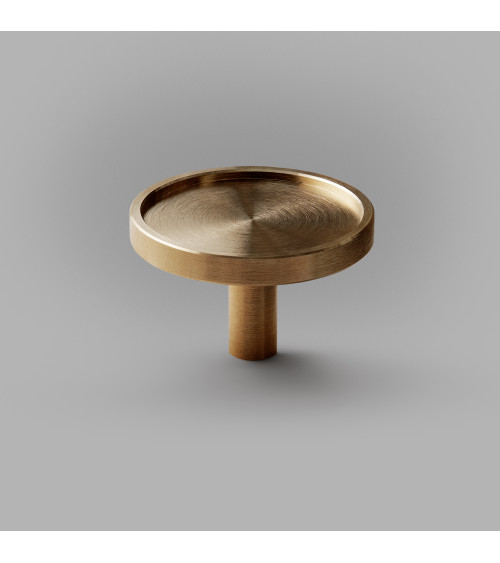 Bouton de meuble en laiton INA poignée design