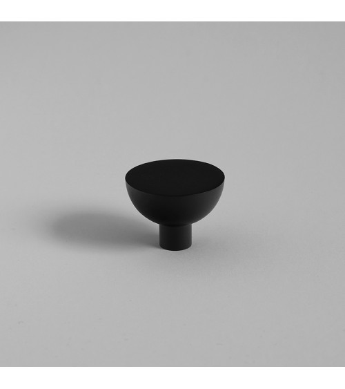 Bouton de meuble noire LUNA M poignée design