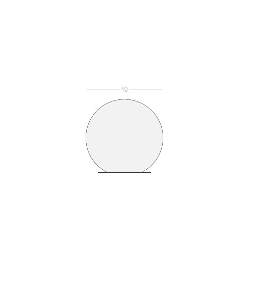 Bouton de meuble or poli ODETE poignée design