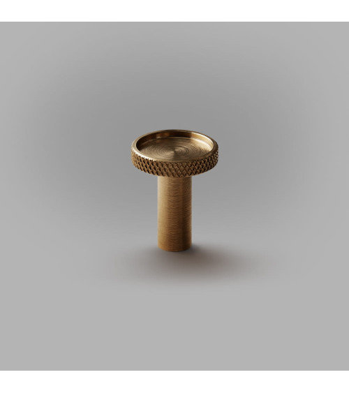 Bouton de meuble en laiton VERA S poignée design