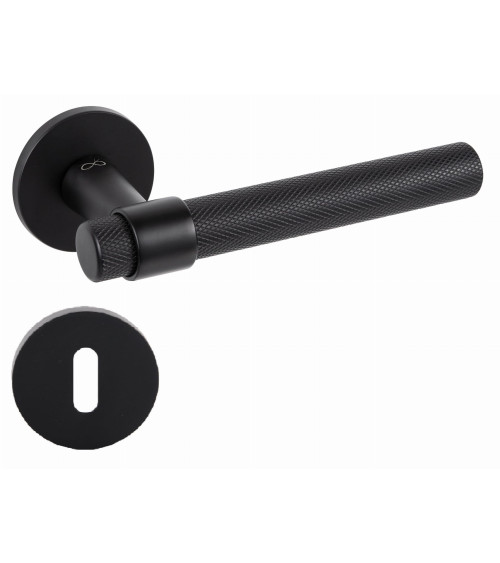 Poignée de porte noire GHOST poignée design