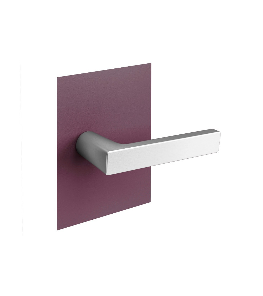 poignée originale et moderne, une poignée d'intérieur ultra minimaliste en finition chromé pour apporter une touche industrielle à votre côté décoration inétrieure