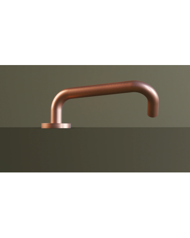 Poignées de Porte PMR Haut de Gamme en Inox Italien de couleur Noir - model NoHand -  poignée design
