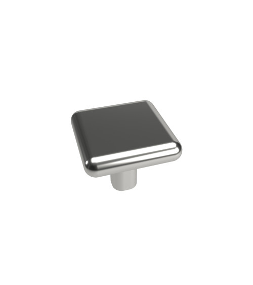 Bouton de meuble chrome poli NOX poignée design