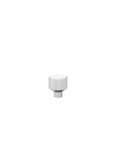 Bouton de meuble chrome poli GRETA poignée design