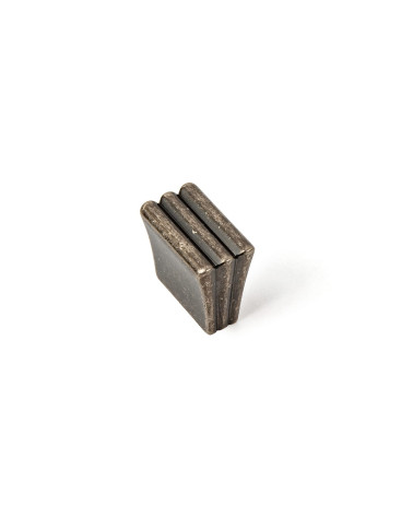 Bouton de meuble vieil argent LIBRETTO poignée design