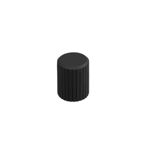 Bouton de meuble noir AVANTI poignée design