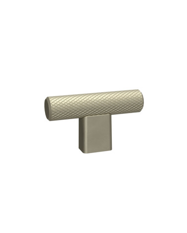 Bouton de meuble couleur acier inoxydable MONDO en T poignée design