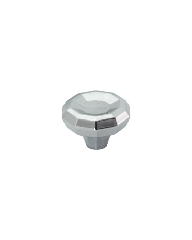 Bouton de meuble chrome poli CAMPANA poignée design