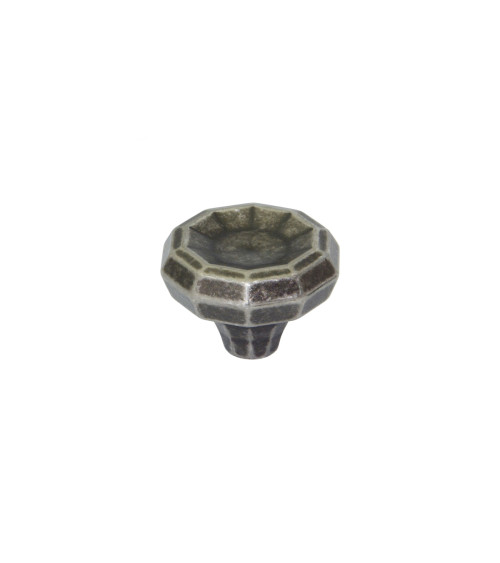 Bouton de meuble vieil argent CAMPANA poignée design
