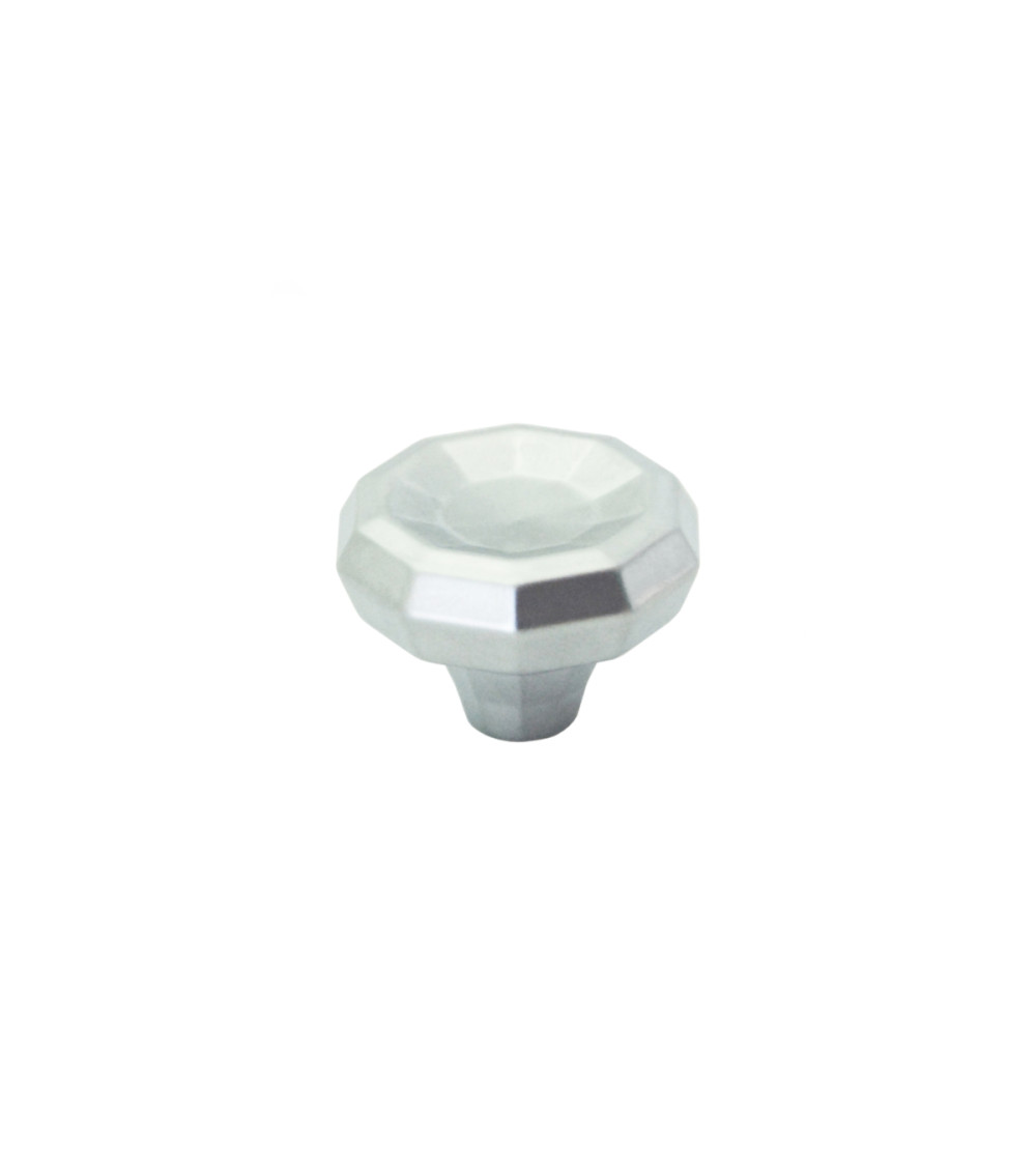 Bouton de meuble chrome satiné CAMPANA poignée design