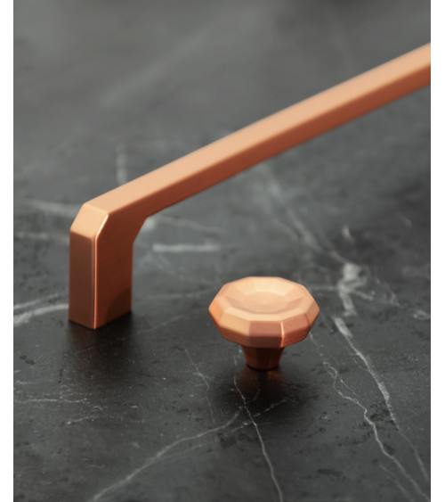 Bouton de meuble cuivre CAMPANA poignée design