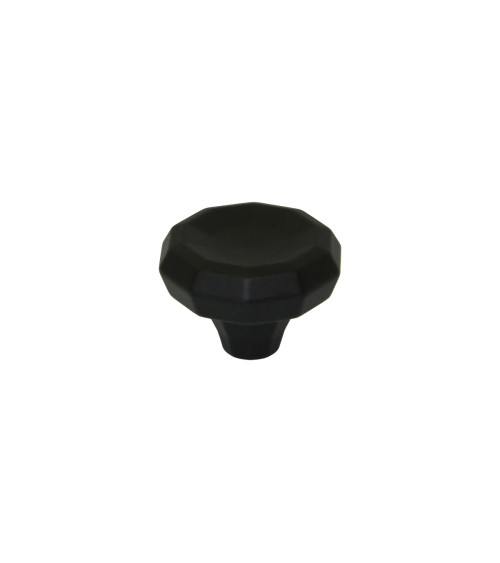 Bouton de meuble noir CAMPANA poignée design