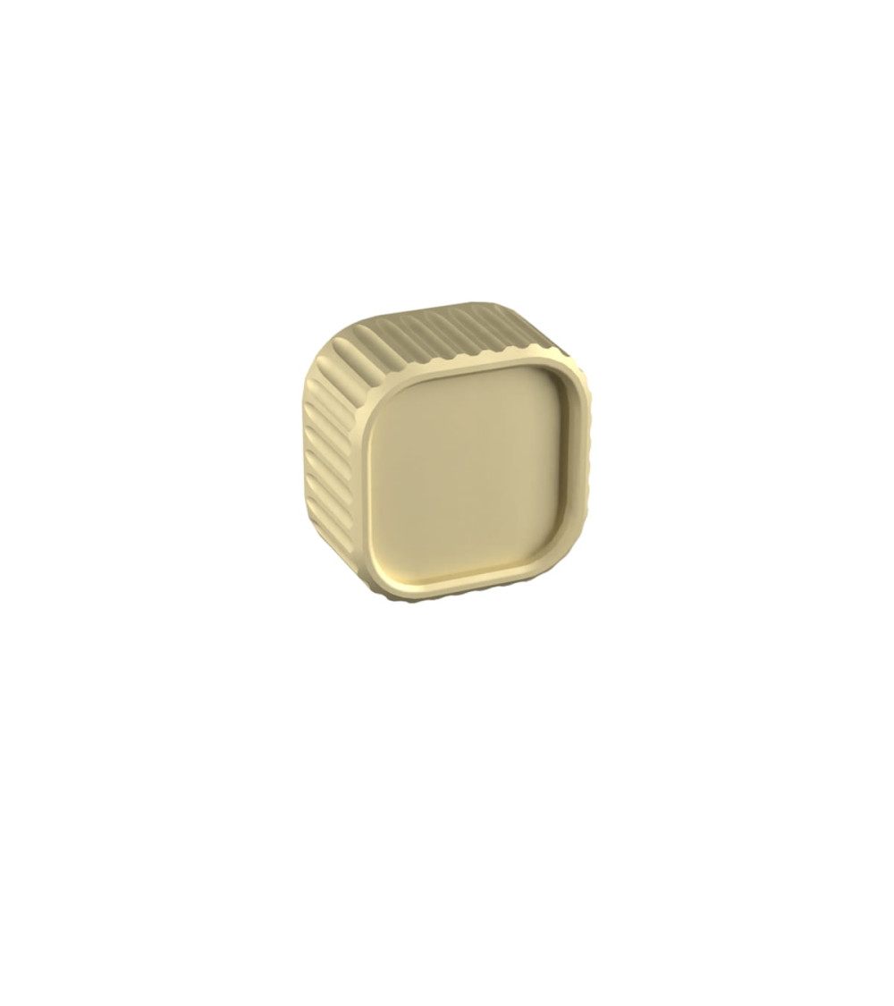 Bouton de meuble or mat WEGA poignée design