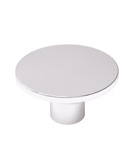 Bouton de meuble chrome poli ASTRO poignée design