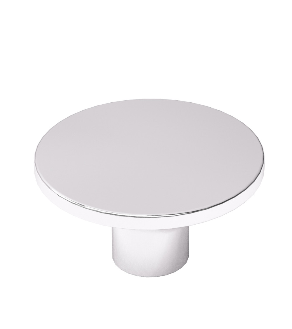 Bouton de meuble chrome poli ASTRO poignée design