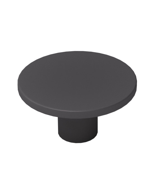 Bouton de meuble noir ASTRO poignée design