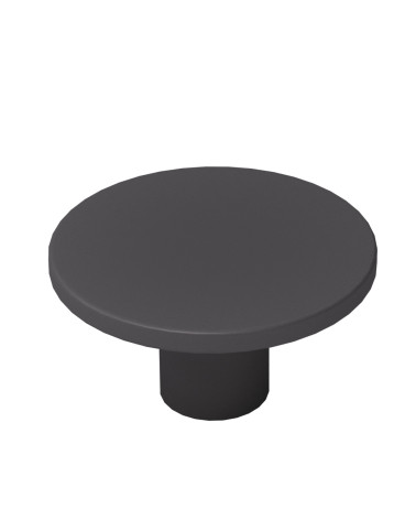 Bouton de meuble noir ASTRO poignée design